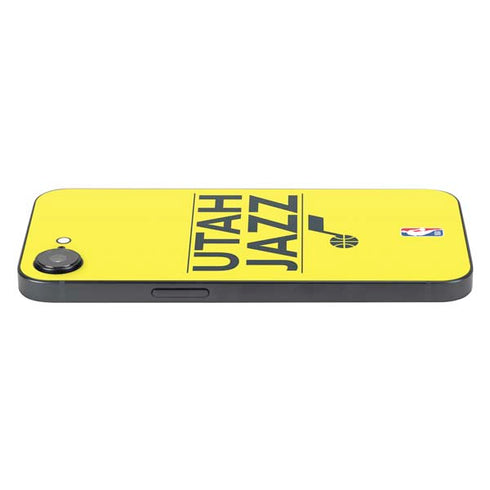 NBA Utah Jazz Standard - Yellow iPhone 16e Skin